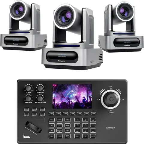 PTZ Camera and Controller Bundle/Kits - 30X AI Auto Tracking Sdi/Hdmi/Usb3.0/Lan