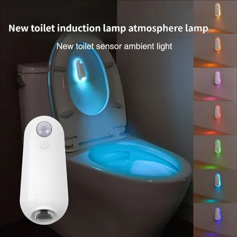 USB Rechargeable Motion Sensors Night Light With Mount For Hallway Toilet