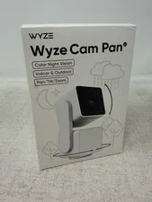 Wyze Cam Pan v3 Indoor/Outdoor IP65 1080P 360° Pan/Tilt/Zoom Wi-Fi - White