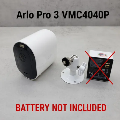 Arlo Pro 3 VMC4040P Add-on Spotlight Outdoor/Indoor Wire-Free Camera NO BATTERY!