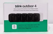Blink Outdoor 4 Wire-Free 1080p Security Camera System w/ Sync Module (5 Pack)