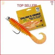 Galida's Grubz Soft Plastic Grubz for Peacock Bass and Walleye Fishing | Deep Ri