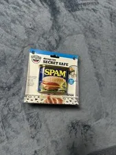BigMouth Inc SPAM Decoy Can Secret Safe, Portable Hidden Lock, Small Plastic