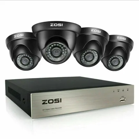 ZOSI H.265 8CH 5MP Lite DVR Outdoor 1080P CCTV Security Camera System IR Vision