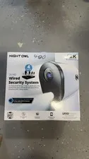 Night Owl 2K Wired Security System 4 Cameras 2TB DVR Night Vision 2-Way Audio