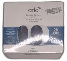 Arlo Pro Security Camera 2k Hdr (6th Gen, 2025 Release) 2 Cam + 2 Solar Panels
