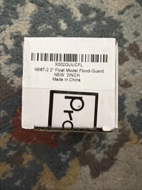 Internal Backwater Valve,2-F 2" Float Model Flood-Guard for 2-inch Flood Drai...