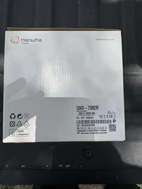 Hanwha Vision QND-7082R 4MP IR Dome Camera