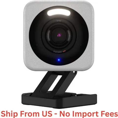 SALE! Wyze Cam v4 2.5K QHD Wi-Fi Indoor/Outdoor Smart Home Security Camera, Gray