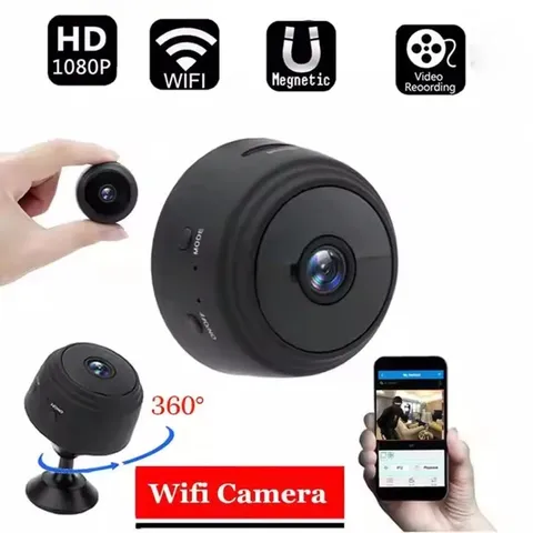 3pcs Mini Wireless Record Camera WiFi IP Home Security Night Vision HD USB 1080P
