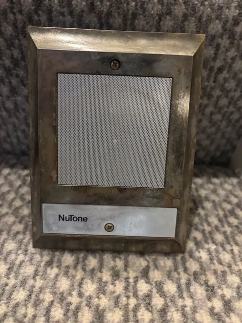 NuTone IS69PB Audio Intercom Door Speaker for front door