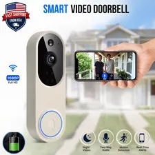 Ring Video Doorbell 1440p Camera WI-FI Night Vision Motion Detection Wireless