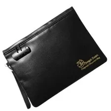 Fireproof Waterproof Document Bag Travel Holder Lock Fire Proof Money Folder