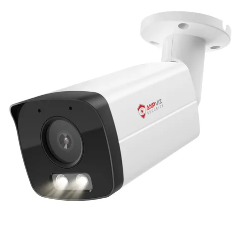 4K PoE IP Bullet Camera with Smart Dual Light Color Night Vision