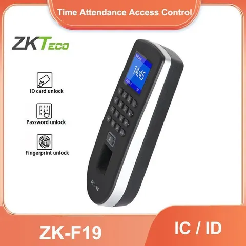 Zkteco F19 ID/IC Access Control System TCP/IP Biometric Fingerprint Time Clock