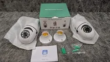 Wifi Panorama Cameras 360 Degree Night Vision 2 Way Audio SD Card Ready - 2 Pack