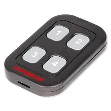 SK-919TP4H-NQ Enforcer Handheld Slimline RF Transmitters, 4 Buttons, 15 Channels