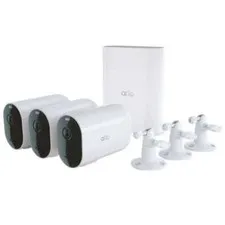 Arlo Pro 4 XL Spotlight Wireless Indoor/Outdoor 3 Camera Bundle FACTORY SEALED