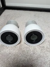 2 PACK Nest Cam IQ Outdoor Security Camera A0055 (FOR PARTS!) no pwr