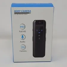 1080P Mini Body Camera with Audio Clip-on Video Recorder Wide Angle Video Cam