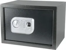 Electronic Safe Digital Fingerprint Lock Box 2 Override Keys GRAY