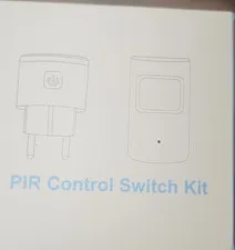 Wireless PIR Control Switch Kit Infrared Indoor Motion Sensor, White