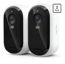 (2-Pack) Arlo Outdoor 2K Security Camera Essential 3rd Gen - Battery Powered