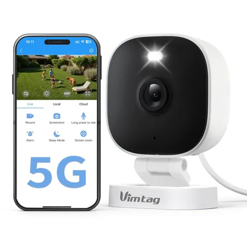 VIMTAG Security Camera Outdoor Indoor 2.5K Cameras for Home Security Pet/Dog