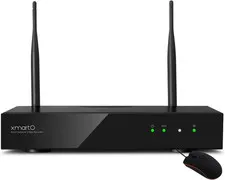 10-Channel 4K UHD H.265 NVR | Long Range Dual-Band Wi-Fi 6, Linux OS, No Monthly
