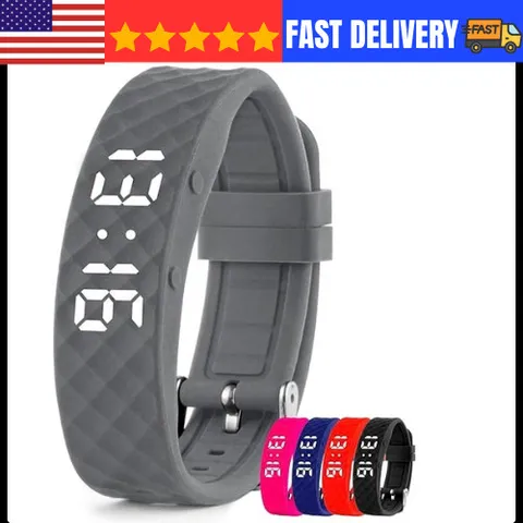 Vibrating Alarm Reminder Watch Silent Vibration Pill Medication Timer 10 Alarms