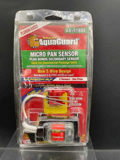 Aqua Guard Micro Pan Sensor Model AG3180E Unused