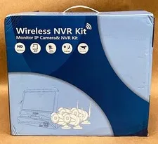 Hiseeu WK-10V-4HB615B-AT 5MP Wireless NVR Security Camera System 4-Cam