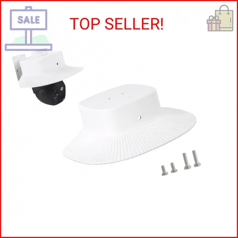 Outdoor Rain Cover for Solar Security Cameras, Compatible with Eufy S340, Dustpr