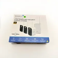 Swann MaxRanger4K Mini Wireless NVR Security System • 3-Pack NEW BLOWOUT