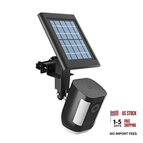 HOLACA Weatherproof Gutter Mount for Ring/Blink/Arlo Camera and Solar Panel |