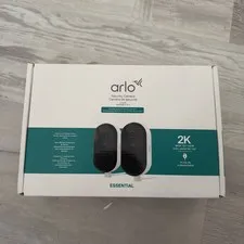 2025 Arlo Essential 2K Outdoor Security Camera System (2-Pack) - NEW IN BOX
