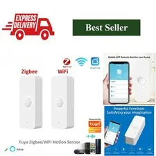Tuya Smart PIR Motion Sensor WiFi Zigbee Home Security Alexa