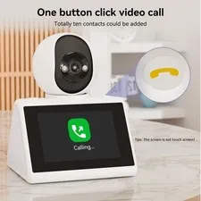 Home Security Camera with 4.3" Screen, Two Way Video Call Function 1080P HD