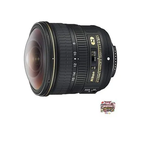 Nikon AF-S Fisheye NIKKOR 8-15mm f/3.5-4.5E ED Fisheye Zoom Lens (Full-frame