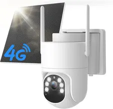 4G LTE Cellular Security Cameras: Camara De Seguridad Wireless Outdoor, 24/7 AOV