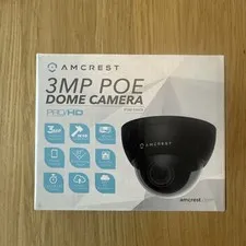 Amcrest ProHD Outdoor 3 Megapixel POE Vandal Dome IP Security Camera IP3M-956EB