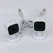 2-Pack Blink Mini Indoor Plug-in Smart Security Camera 1080 HD Motion Detection
