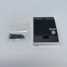 Aiphone LE-D Surface Audio Door Station Black/White 4.75x3.44in
