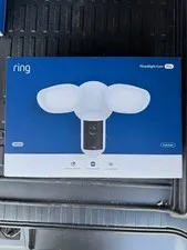 Ring Floodlight Cam Pro Wired 2nd Gen (Newest Model) Retinal 4K - White - SEALED