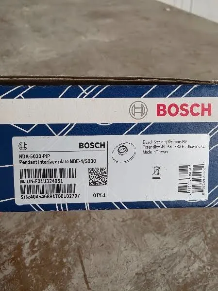 BOSCH Pendant Interphace Plate NDE P/N NDA-5030-PIP Used