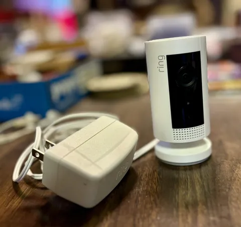 Ring Indoor Cam 2nd Gen (B0B6GLQJMV) Wi-Fi 1080p FHD Indoor Camera - White