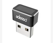 Adesso USB Fingerprint Reader Windows Hello Compatible Built-in Biometric Securi