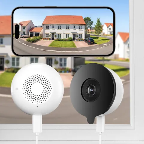 YesPano 3MP 2K Window Camera 2 Pack with Starlight Color Night Vision | 5GHz ...