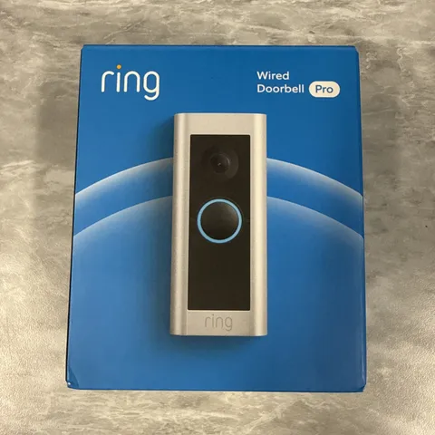 Ring Wired Doorbell Pro With 3D Motion HD Video Smart WiFi Doorbell Satin Nickel