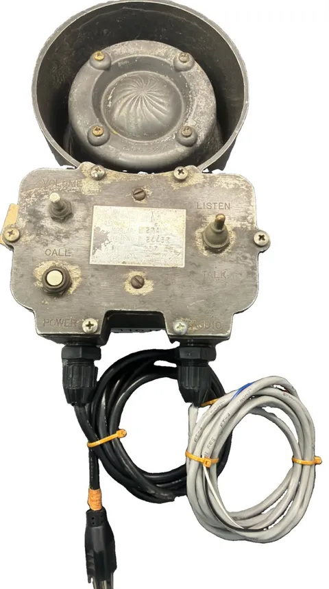 ADF Atkinson Dynamics AD-27A  Industrial Intercom Used untested 110/120v